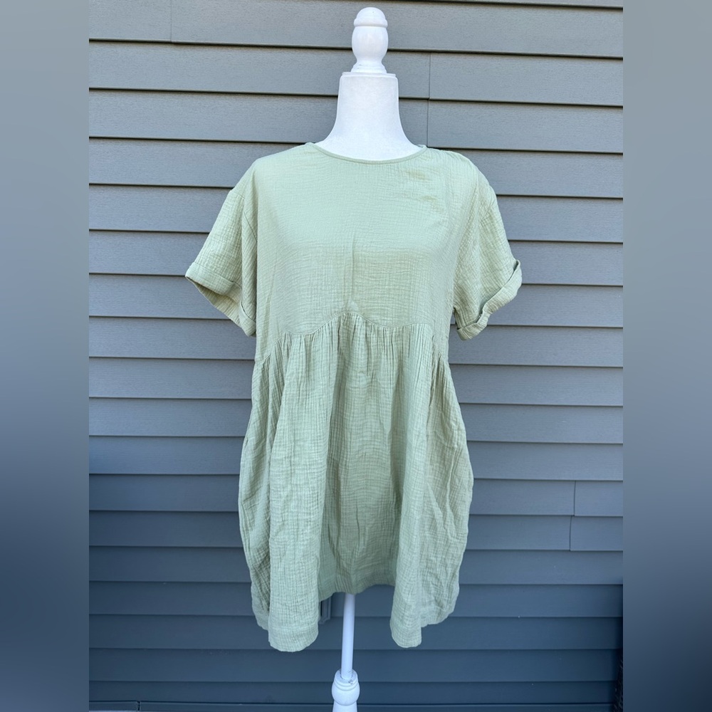 GHANDA flowy dress with pockets